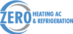 Zero Heating AC & Refrigeration Logo