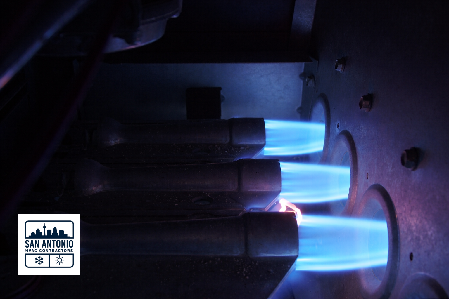 Updated furnace installation